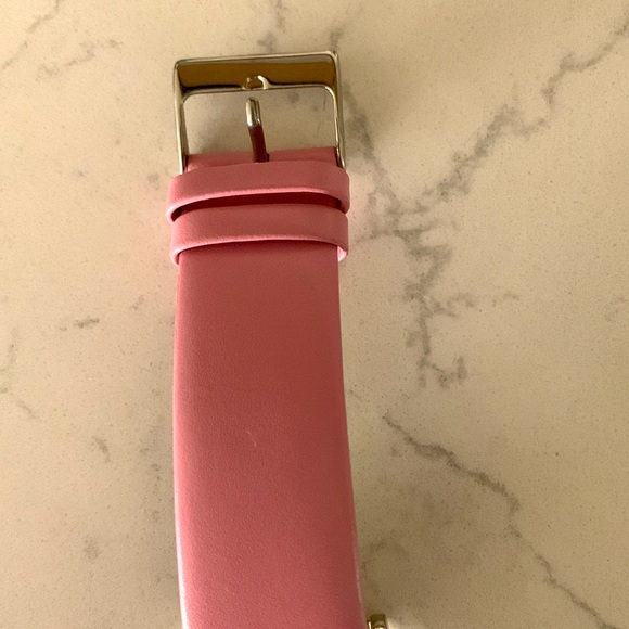 Pink Leather Band Watch - Picture 3 of 7